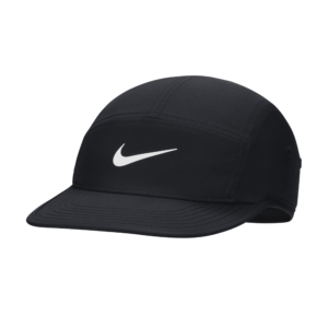 Ustruktureret Nike Dri-FIT Fly-Swoosh-kasket - sort