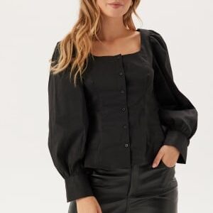 VERO MODA Vmfrida Ls Top Black XS