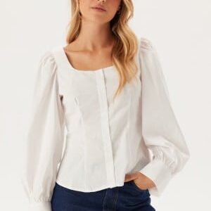 VERO MODA Vmfrida Ls Top Snow White XS