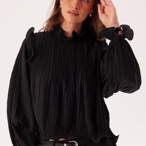 YAS Yasphilina Ls High Neck Top S. Black S