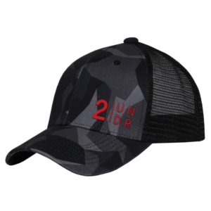 2UNDR Mesh Back Print Cap - Trucker Kasket, Justerbar, God Ventilation, Str. ONESIZE Herre
