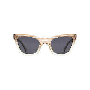 A.Kjærbede - Big Kanye Solbriller - Demi Grey/Crystal Transparent - One size / Demi Tortoise