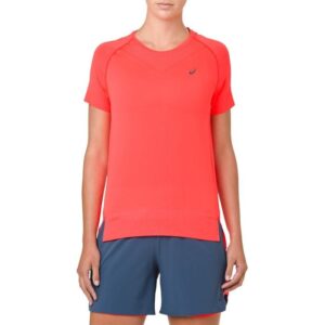 ASICS Seamless SS Top Dame - Str. S, Komfortabel & Reflekterende Løbetop til Løb