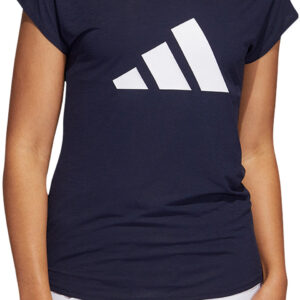 Adidas 3stripes Trænings Tshirt Dame Blå