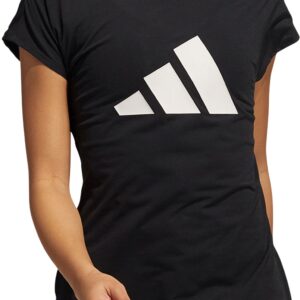 Adidas 3stripes Trænings Tshirt Dame Sort