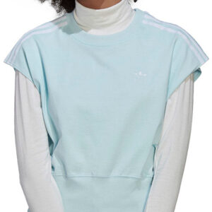 Adidas Adicolor Classics Waist Cinch Tshirt Dame 34 Blå