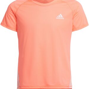 Adidas Aeroready Training 3stripes Tshirt Dame 128 Orange