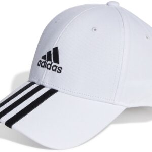 Adidas Baseball 3stripes Cotton Twill Baseball Kasket Unisex Large Hvid