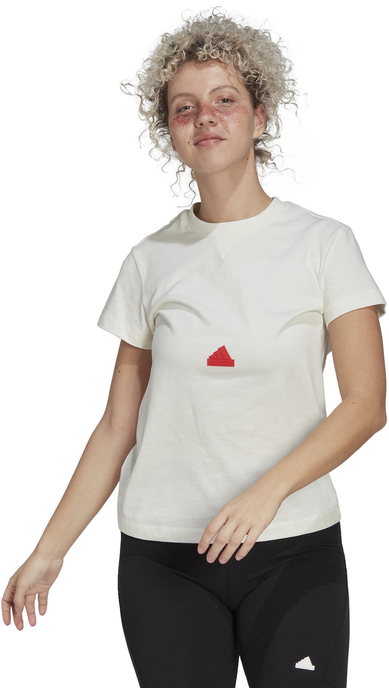 Adidas Classic Tshirt Dame Hvid Adidas Classic Tshirt Dame Hvid