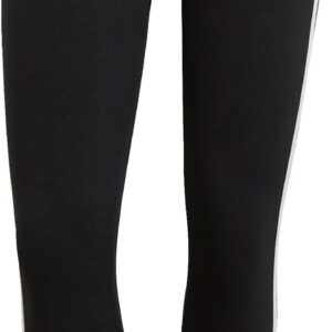 Adidas Essentials Logo Colourblock Cotton Leggings Dame Xxs Sort