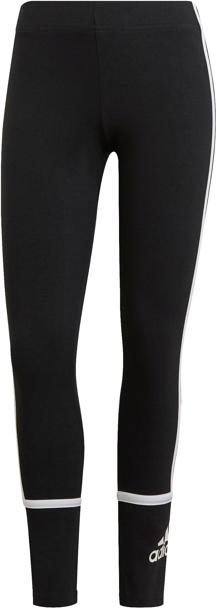 Adidas Essentials Logo Colourblock Cotton Leggings Dame Xxs Sort Adidas Essentials Logo Colourblock Cotton Leggings Dame Xxs Sort