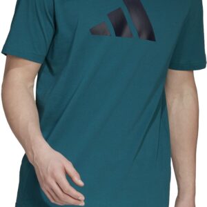 Adidas Future Icons Logo Tshirt Herre Grøn