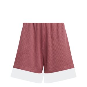 Adidas Lounge Waffle Knit Loose Shorts Dame 128 Rød