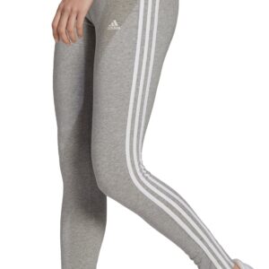 Adidas Loungewear Essentials 3stripes Leggings Dame Xs Grå