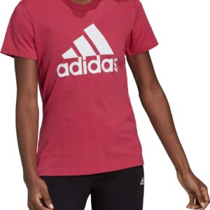 Adidas Loungewear Essentials Logo Tshirt Dame Pink