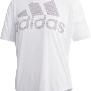 Adidas Magic Logo Tshirt Dame Xs Hvid