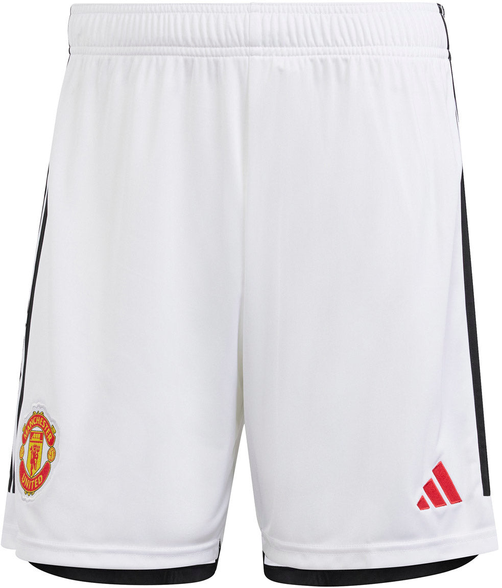 Adidas Manchester United 23/24 Hjemmebaneshorts Herre Xl Hvid Adidas Manchester United 23/24 Hjemmebaneshorts Herre Xl Hvid