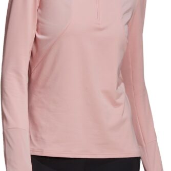 Adidas Own The Run 1/2 Zip Løbetrøje Dame Pink