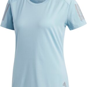 Adidas Own The Run Tee Dame Xs Blå