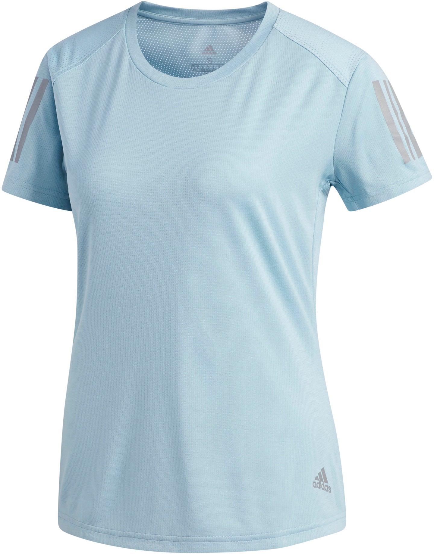 Adidas Own The Run Tee Dame Xs Blå Adidas Own The Run Tee Dame Xs Blå