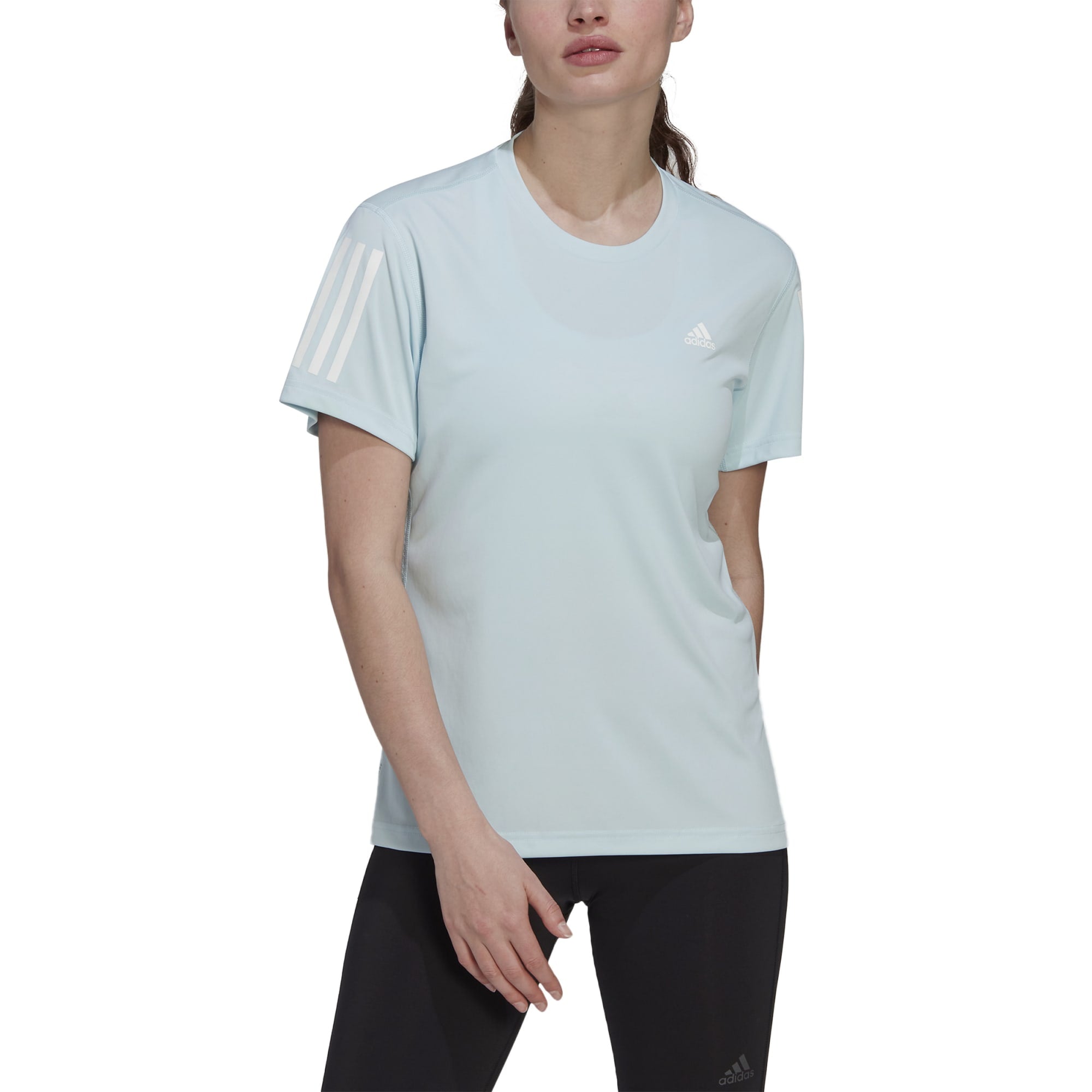 Adidas Own The Run Tshirt Dame Blå Adidas Own The Run Tshirt Dame Blå