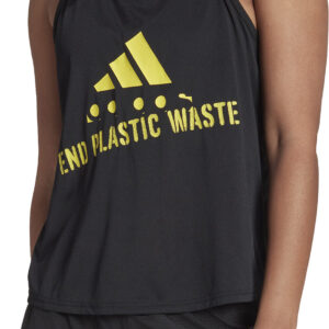Adidas Run Fast Graphic Løbetop Dame Sort