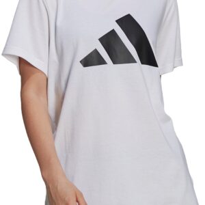 Adidas Sportswear Future Icons Logo Graphic Tshirt Dame Xs Hvid