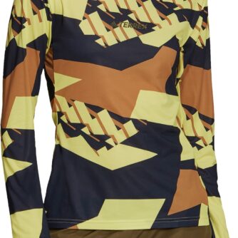 Adidas Terrex Primeblue Trail Graphic Løbetrøje Dame Xl Multifarvet