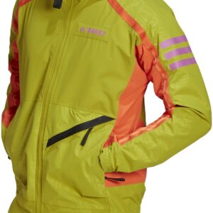 Adidas Terrex Utilitas Regnjakke Herre M Gul