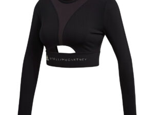 Adidas Train Crop Træningstop Dame Sort