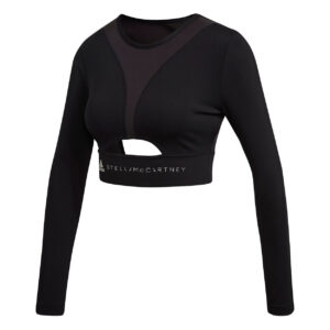 Adidas Train Crop Træningstop Dame Sort