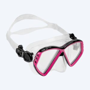 Aqualung dykkermaske til børn (4-12) - Cub - Sort/pink