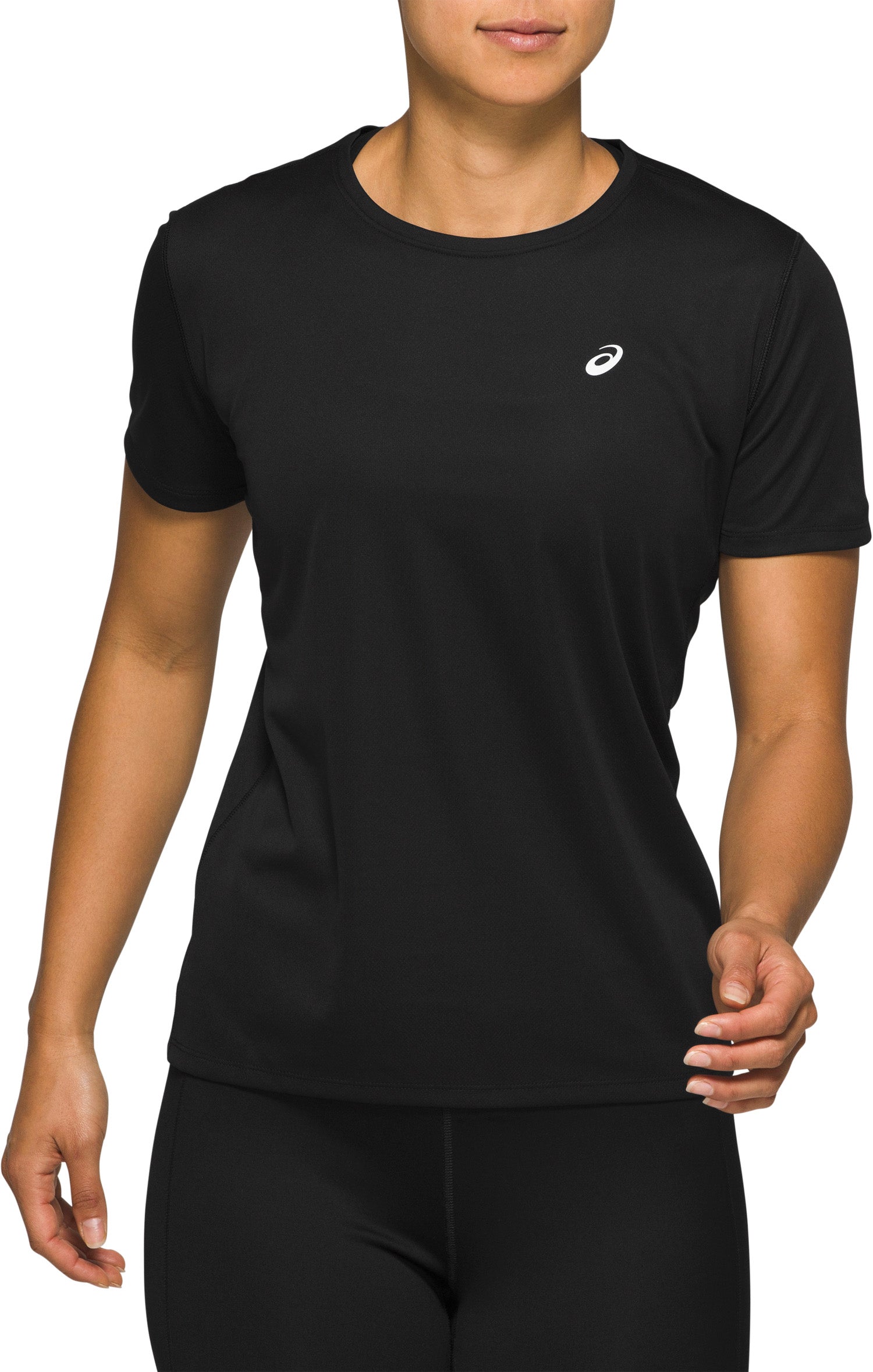 Asics Katakana Løbe Tshirt Dame Xs Sort Asics Katakana Løbe Tshirt Dame Xs Sort