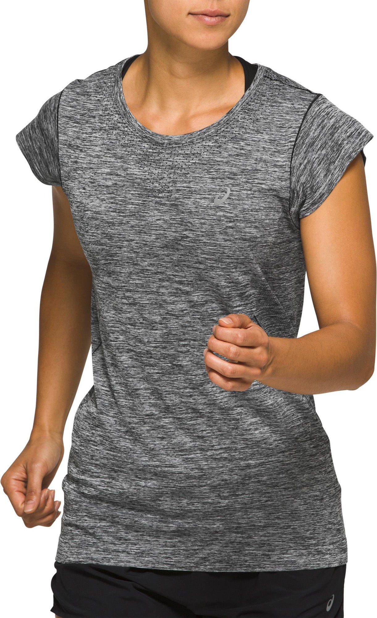 Asics Race Seamless Løbe Tshirt Dame Xs Sort Asics Race Seamless Løbe Tshirt Dame Xs Sort