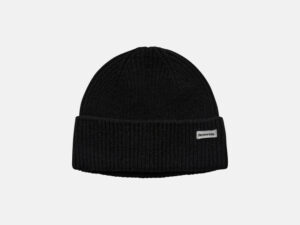 Beanie hue | 100% uld | Sort
