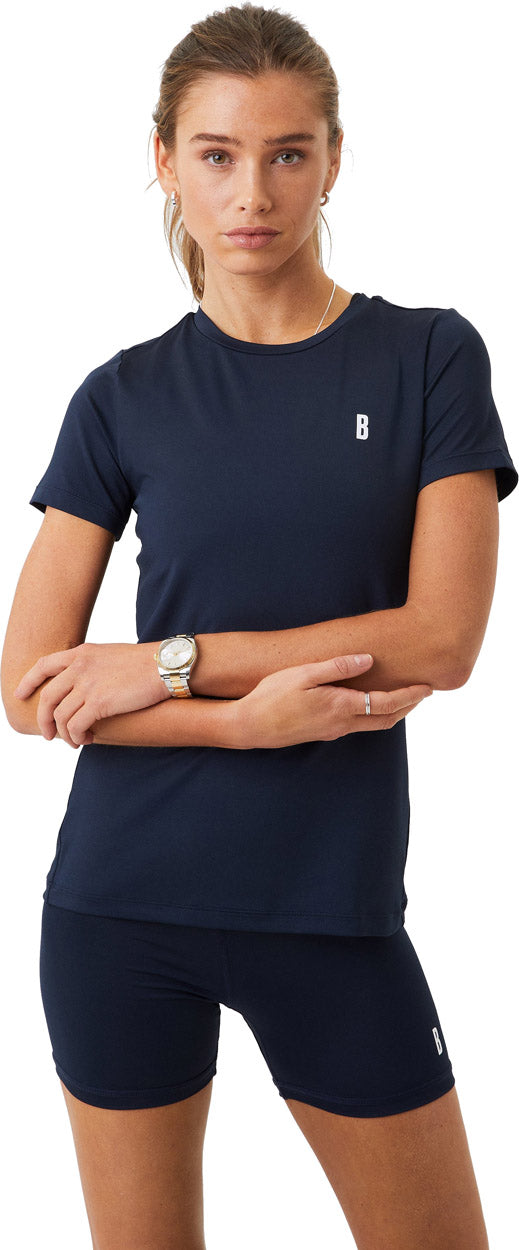 Björn Borg Ace Slim Tshirt Dame Xs Blå Björn Borg Ace Slim Tshirt Dame Xs Blå
