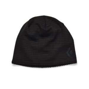 Black Diamond Active Beanie - Unisex, One Size, Genbrugspolyester, Reflekshue til løb
