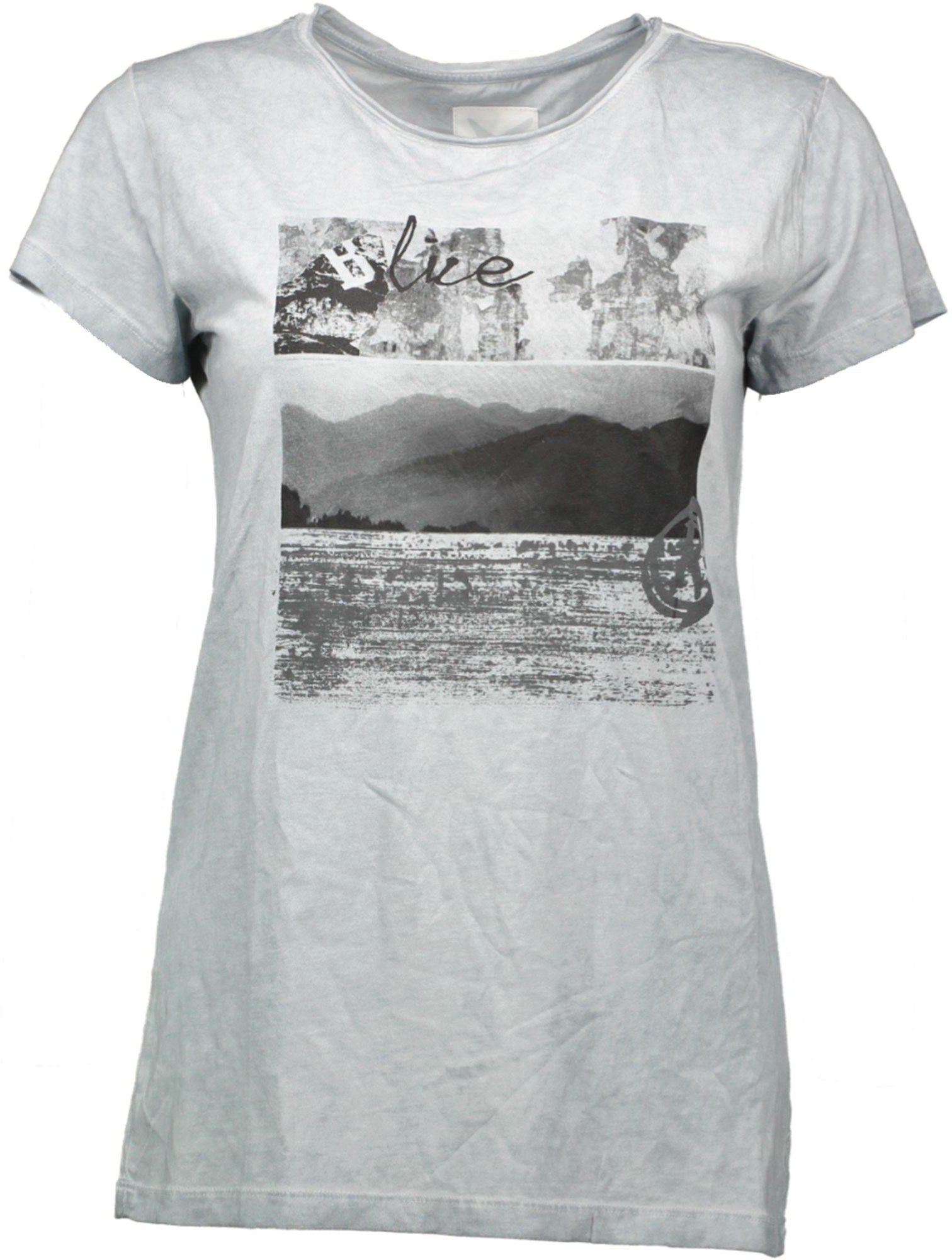 Blue Johanne Tee Dame Xs Grå Blue Johanne Tee Dame Xs Grå