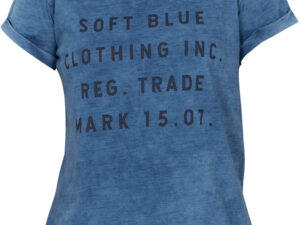 Blue Pico Tshirt Dame Blå