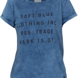 Blue Pico Tshirt Dame Blå