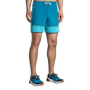 Brooks High Point 7" 2-i-1 Shorts Mænd - Let, Åndbar, Reflekterende - Str. XS