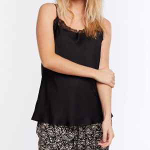 CCDK Iris Chemise top, sort, Størrelse: S, Dame