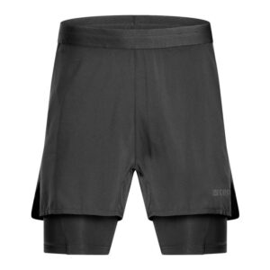 CEP 2i1 Løbeshorts Herre - Kompression, Reflekser, Lommer - Str. S, Optimal Komfort