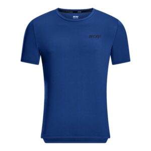 CEP The Run Shirt - Herre T-shirt, XL - Komfortabel & Åndbar i Blå