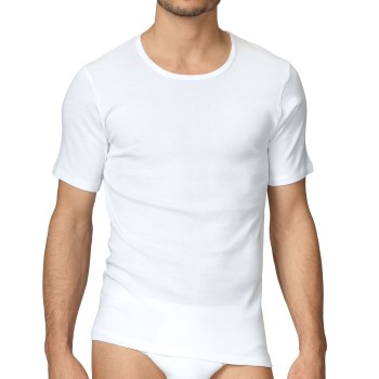 Calida Cotton 1 T-Shirt 14310 Hvid 001 bomuld Small Herre Calida Cotton 1 T-Shirt 14310 Hvid 001 bomuld Small Herre