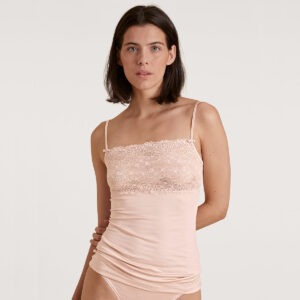 Calida Spaghetti top, lyserød, Størrelse: XS, Dame