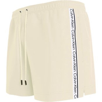 Calvin Klein Badebukser Medium Drawstring Swim Shorts Hvid polyester Medium Herre Calvin Klein Badebukser Medium Drawstring Swim Shorts Hvid polyester Medium Herre