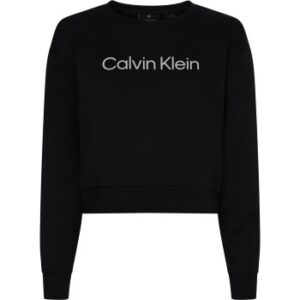 Calvin Klein Sport Essentials PW Pullover Sweater Sort bomuld Small Dame