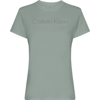 Calvin Klein Sport Essentials SS T-Shirt Blå Small Dame Calvin Klein Sport Essentials SS T-Shirt Blå Small Dame