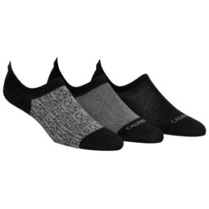 Calvin Klein Strømper 3P Troy Quarter Sock Sort/Grå Str 40/46 Herre
